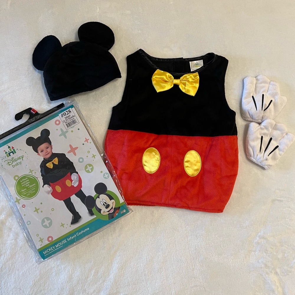 Disney Baby Mickey Mouse Costume, 12-24 months